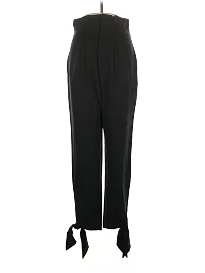 Pre-owned Reformation Casual Pants In Black