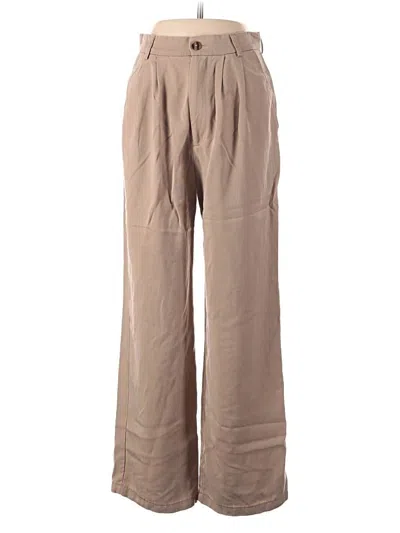 Pre-owned Reformation Casual Pants In Brown