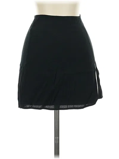 Pre-owned Reformation Casual Skirt In Black