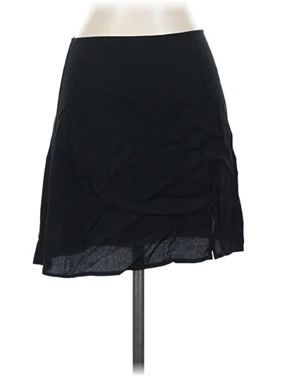 Pre-owned Reformation Casual Skirt In Black