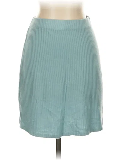 Pre-owned Reformation Casual Skirt In Blue