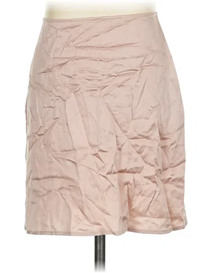 Pre-owned Reformation Casual Skirt In Brown