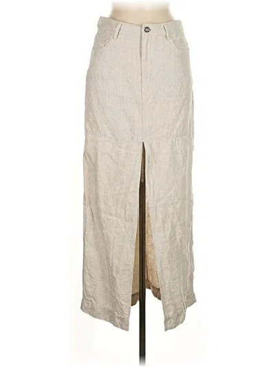 Pre-owned Reformation Casual Skirt In Gray