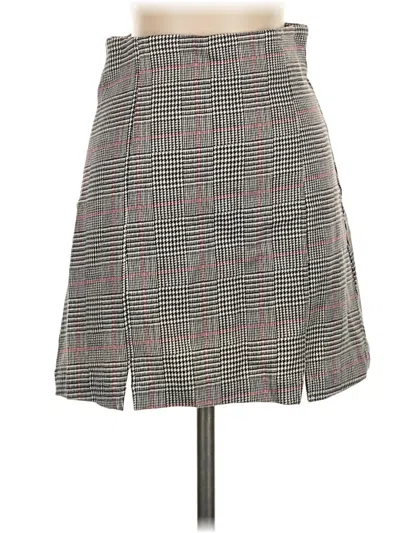 Pre-owned Reformation Casual Skirt In Gray