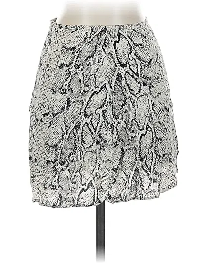 Pre-owned Reformation Casual Skirt In Ivory