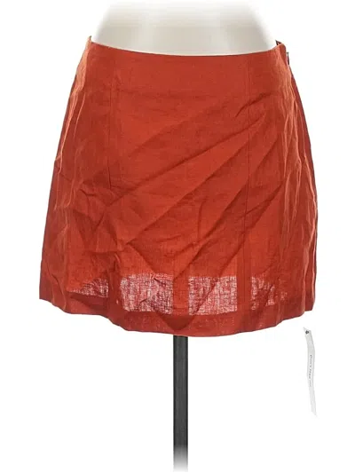 Pre-owned Reformation Casual Skirt In Red