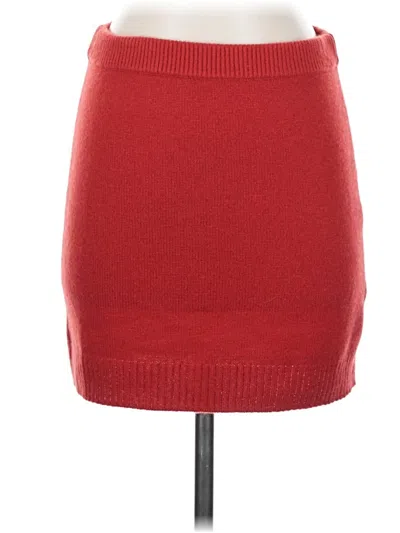 Pre-owned Reformation Casual Skirt In Red