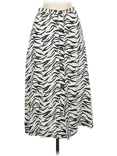 Pre-owned Reformation Casual Skirt In White