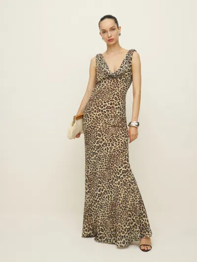 Reformation Cavallo Dress In Leopard
