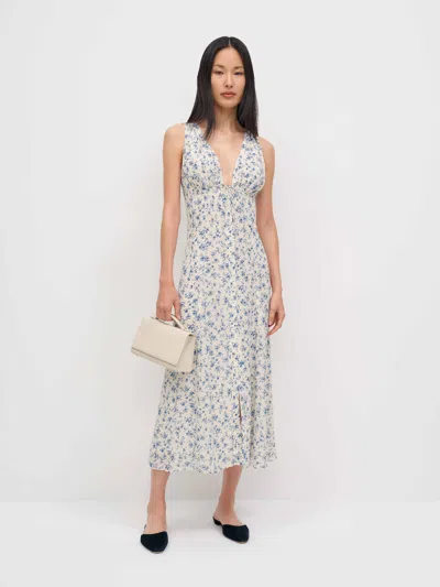 Reformation Ceara Dress Ivory 8 In White
