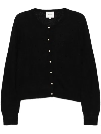 Reformation Cece Cardigan In Black