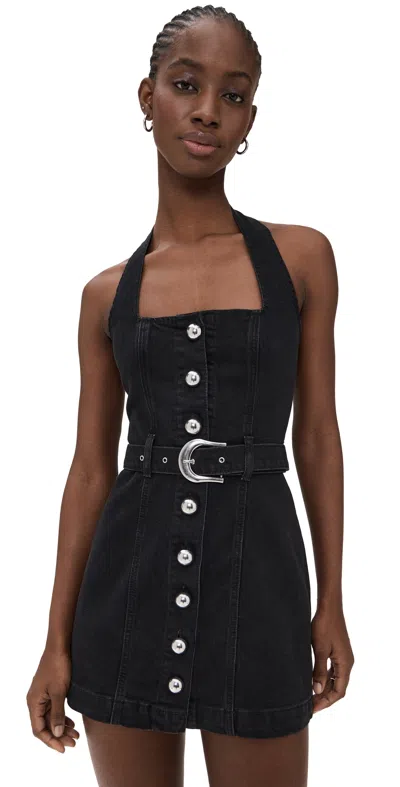 Reformation Cecilia Denim Mini Dress Nicoya