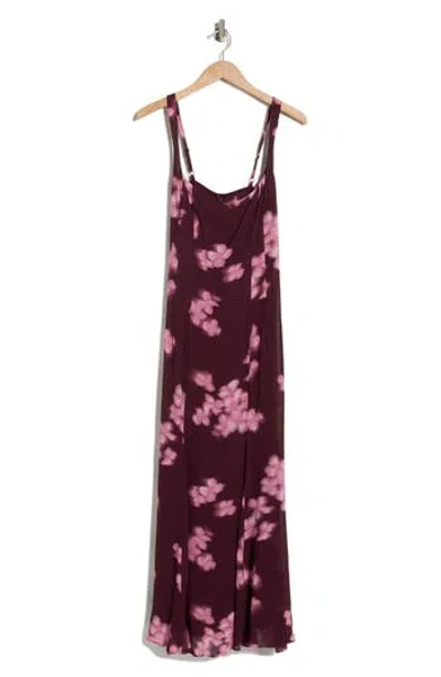 Reformation Ceecee Maxi Dress In Burgundy