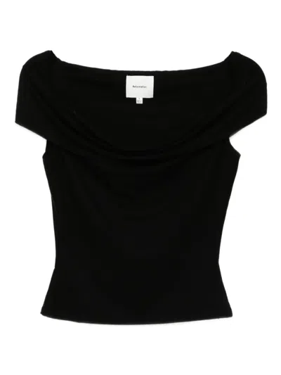 Reformation Cello Top In Black