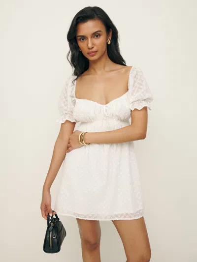Reformation Channa Dress In Ivory