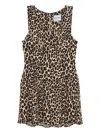 Reformation Cher Dress In Animal Print