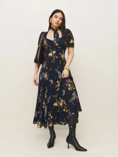 Reformation Chrissie Dress In Seychelle