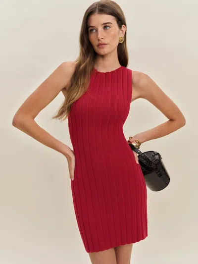 Reformation Christa Cotton Sweater Dress