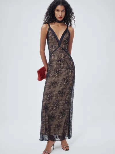 Reformation Ciera Dress Black 0