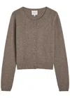 Reformation Clara Cashmere Cardigan In Brown