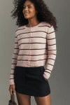 Reformation Clara Cashmere Cardigan Sweater In Pink