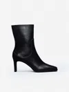 Reformation Claudette Ankle Boot In Black