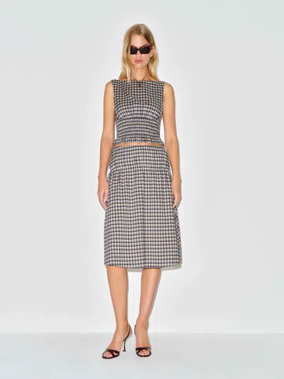 Reformation Clement Two Piece Dress In White
