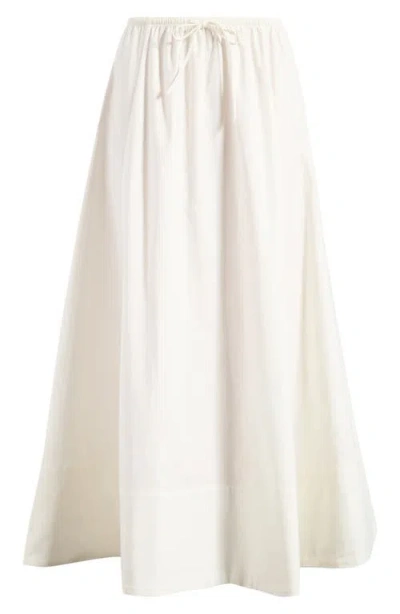 Reformation Cleo Midi Skirt In White