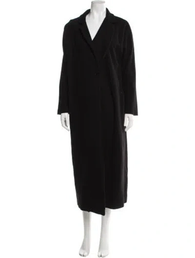 Pre-owned Reformation Coat In Black