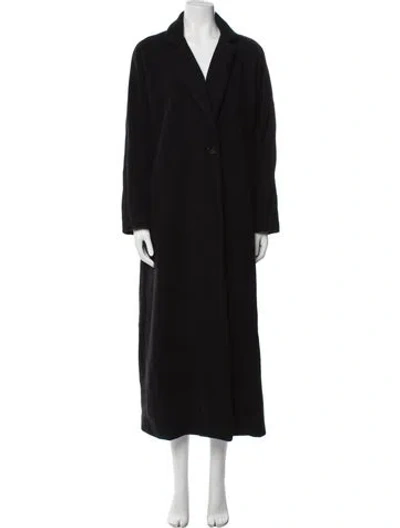 Pre-owned Reformation Coat In Black