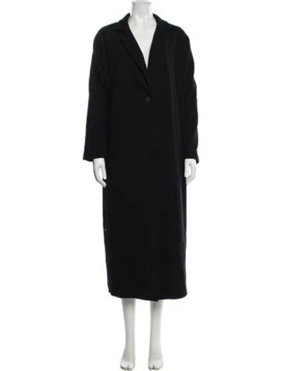 Pre-owned Reformation Coat In Black
