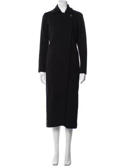 Pre-owned Reformation Coat In Black