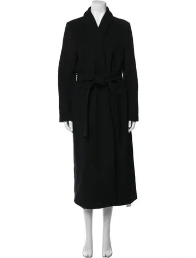 Pre-owned Reformation Coat In Black