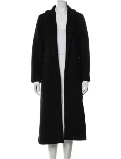 Pre-owned Reformation Coat In Black