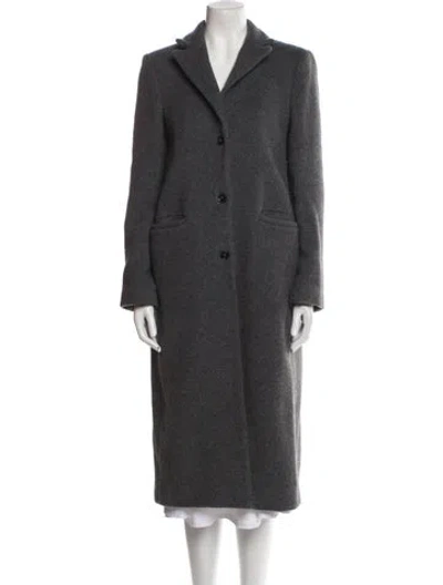 Pre-owned Reformation Coat In Gray