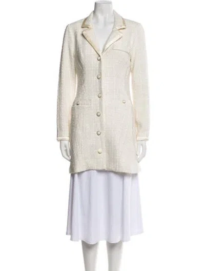 Pre-owned Reformation Coat In Neutral
