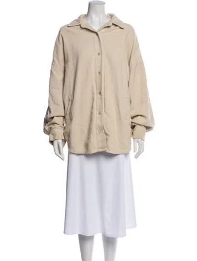 Pre-owned Reformation Coat In Pink