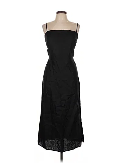 Pre-owned Reformation Cocktail Dress In Black