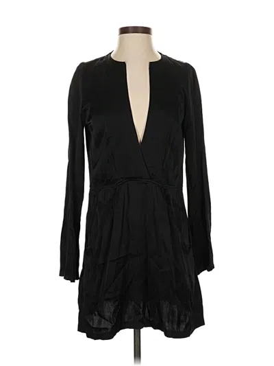 Pre-owned Reformation Cocktail Dress In Black