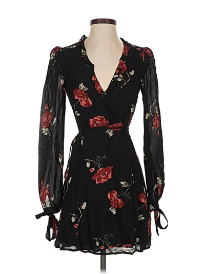 Pre-owned Reformation Cocktail Dress In Black