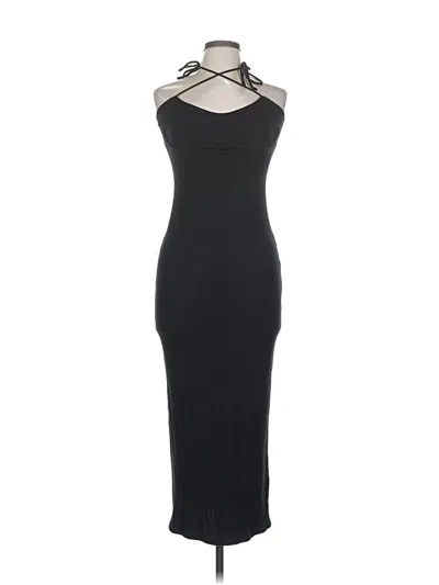 Pre-owned Reformation Cocktail Dress In Black