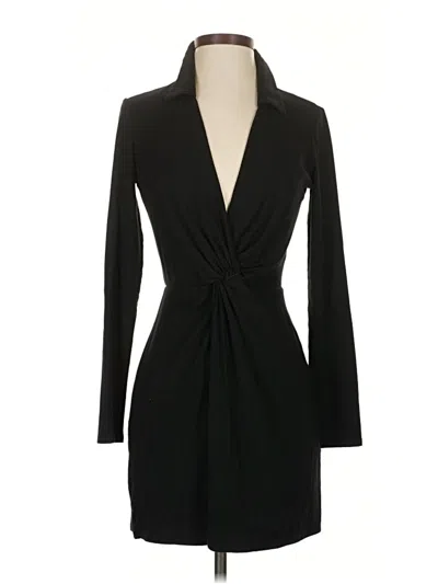 Pre-owned Reformation Cocktail Dress In Black