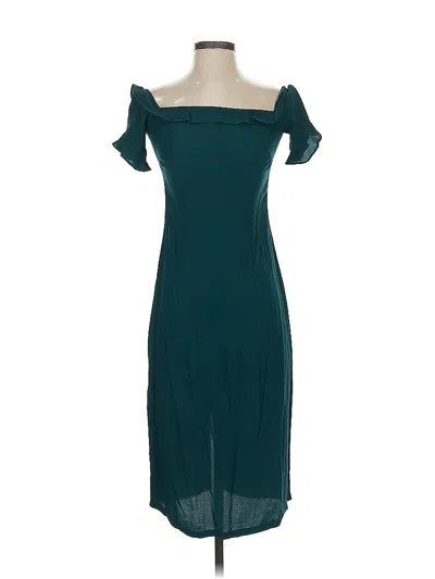 Pre-owned Reformation Cocktail Dress In Blue