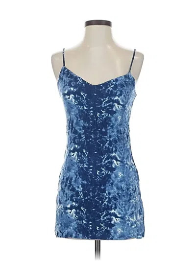 Pre-owned Reformation Cocktail Dress In Blue