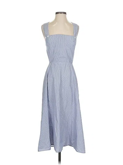 Pre-owned Reformation Cocktail Dress In Blue