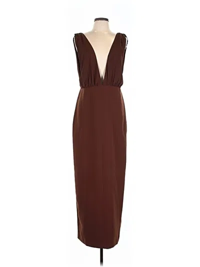 Reformation Cocktail Dress In Brown