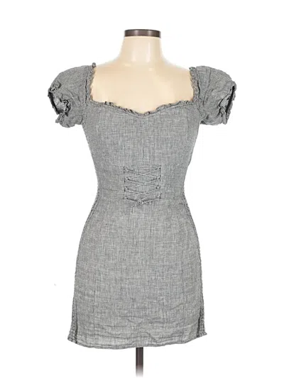Pre-owned Reformation Cocktail Dress In Gray