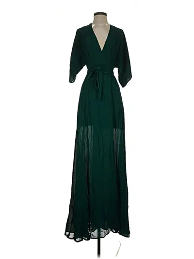 Reformation Cocktail Dress In Green
