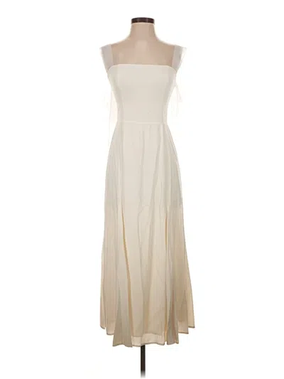 Pre-owned Reformation Cocktail Dress In Ivory