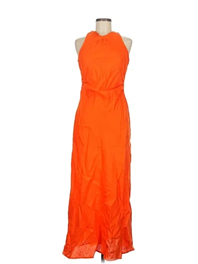 Pre-owned Reformation Cocktail Dress In Orange